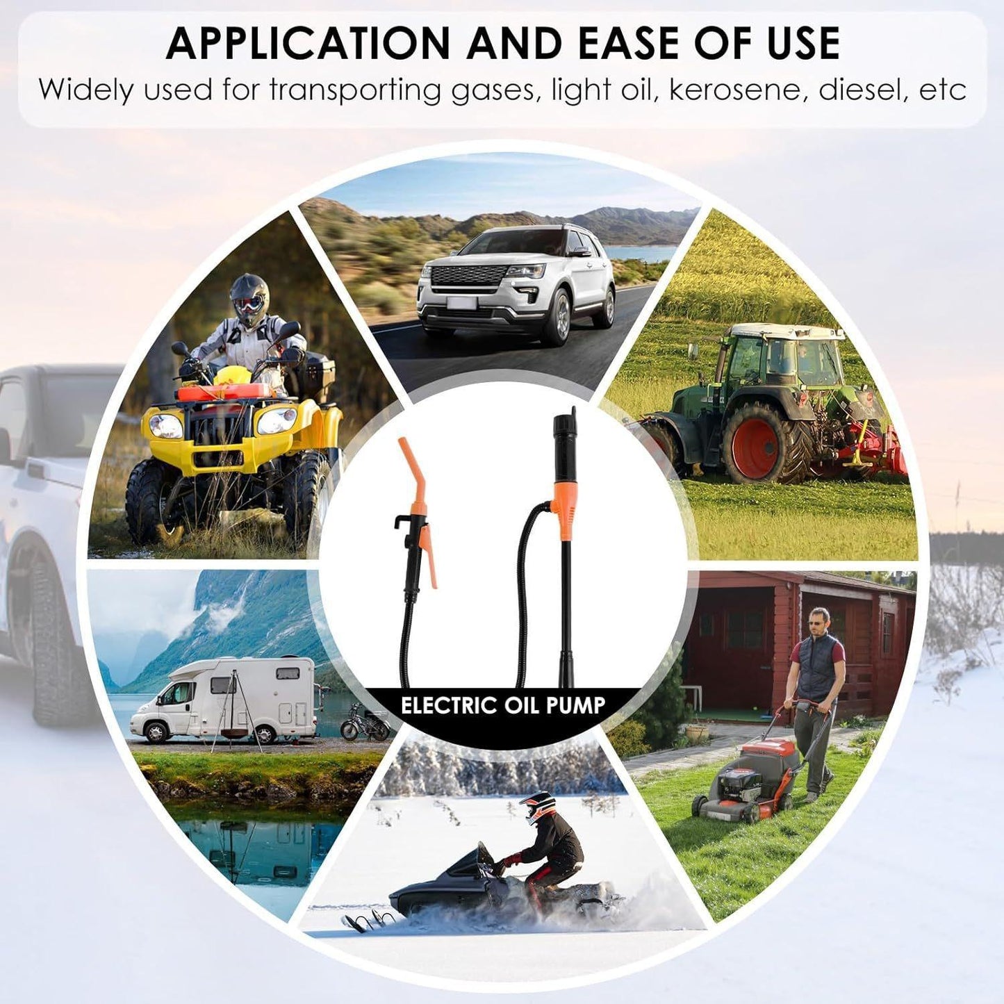 Portable Fuel Transfer Pump