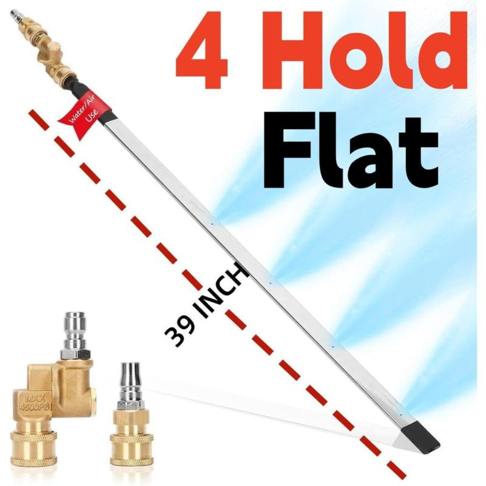39 INCH 14 Hole'' Portable Radiator Cleaning Wand