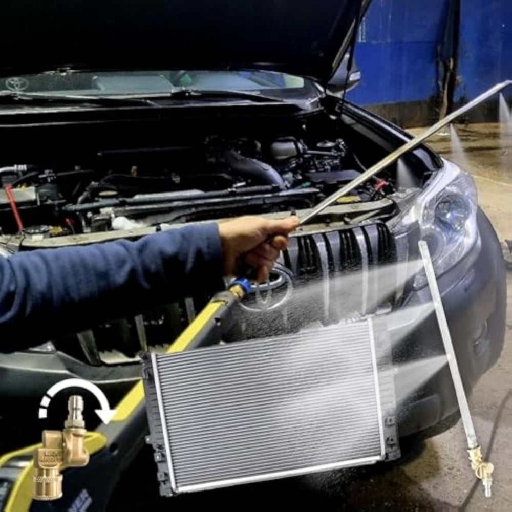 39 INCH 14 Hole'' Portable Radiator Cleaning Wand
