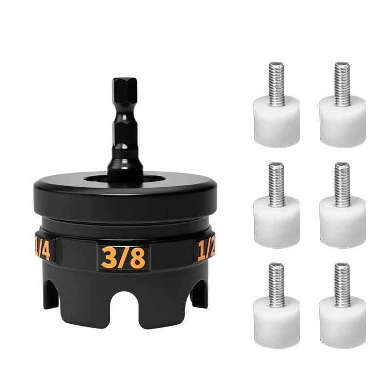 Aluminum Alloy Nut Zipper Drill Attachment