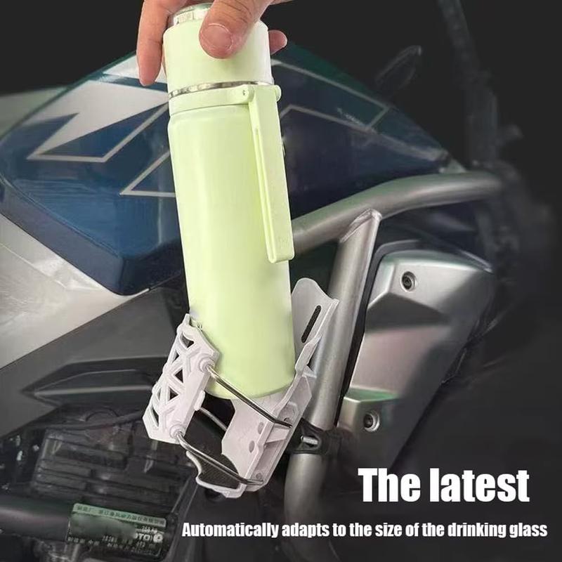 Self Adjusting Cup Holder for Motorcycle