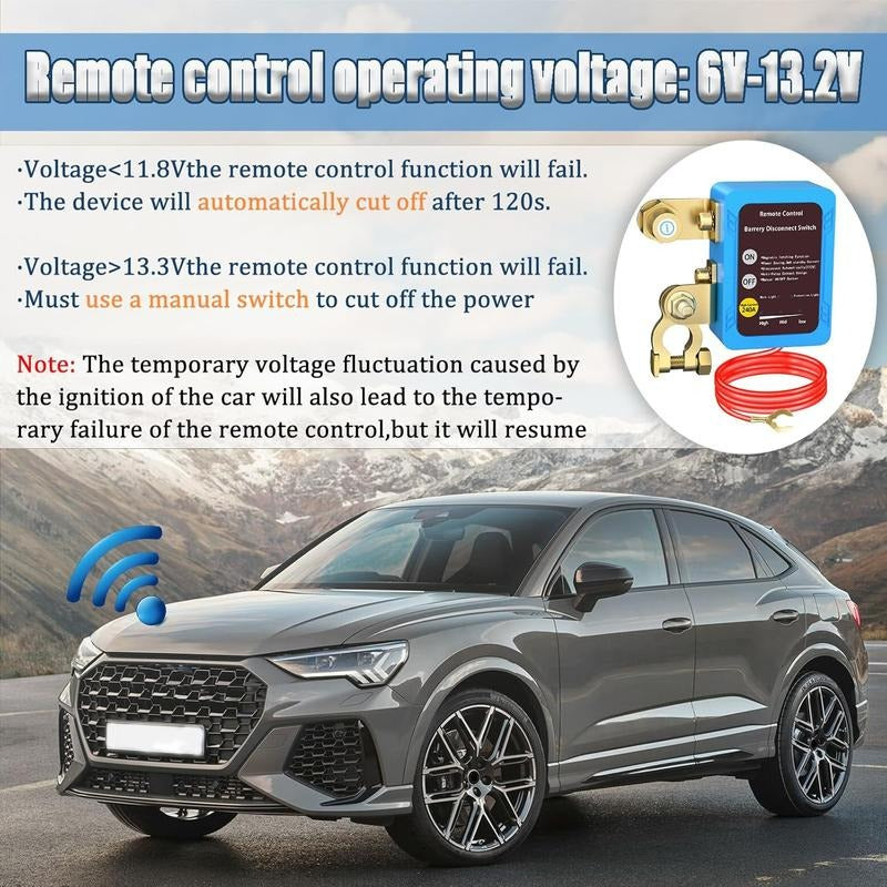 Remote Battery Disconnect Switch 12v