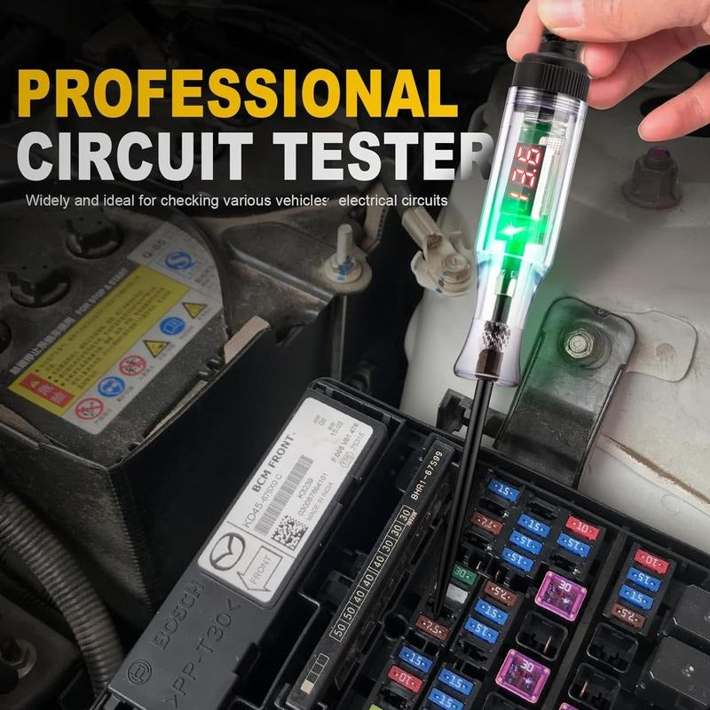 Automotive 5V-90V Digital LED Circuit Tester