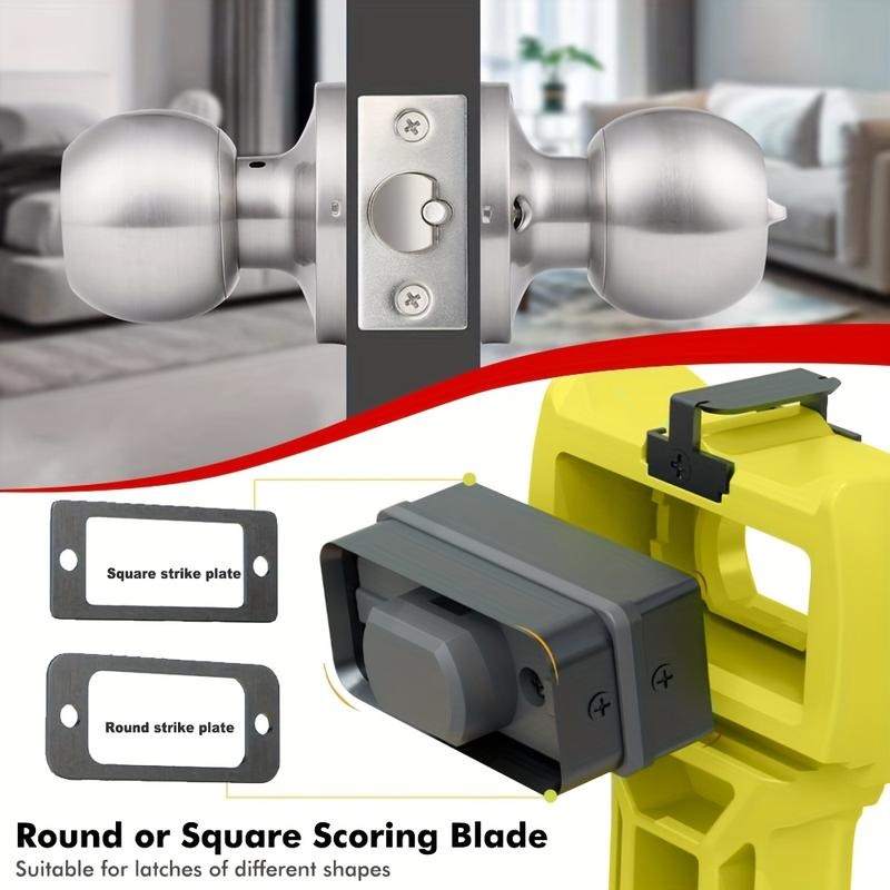 Door Latch Kit, Door Latch Mortise Tool for Accurate Scoring and Chiseling
