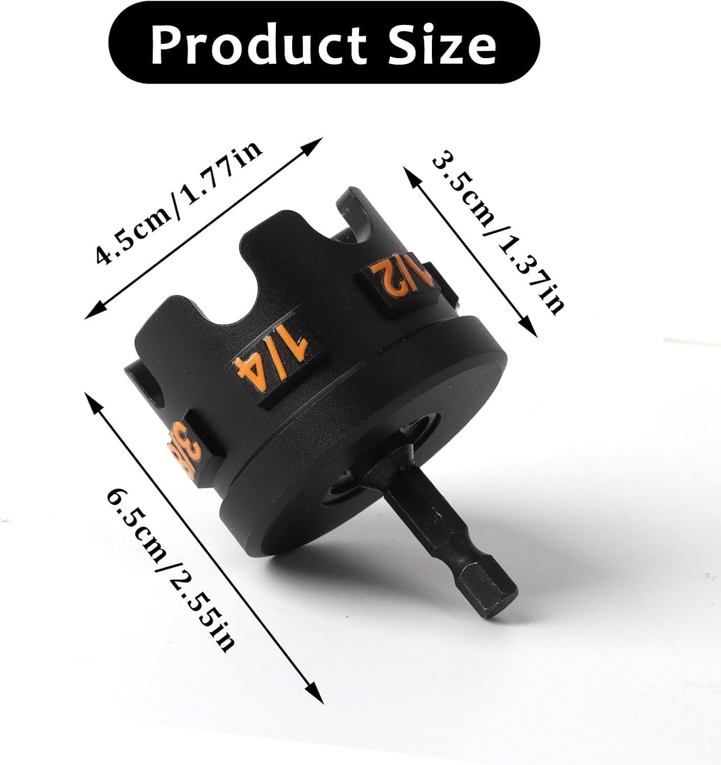 Aluminum Alloy Nut Zipper Drill Attachment