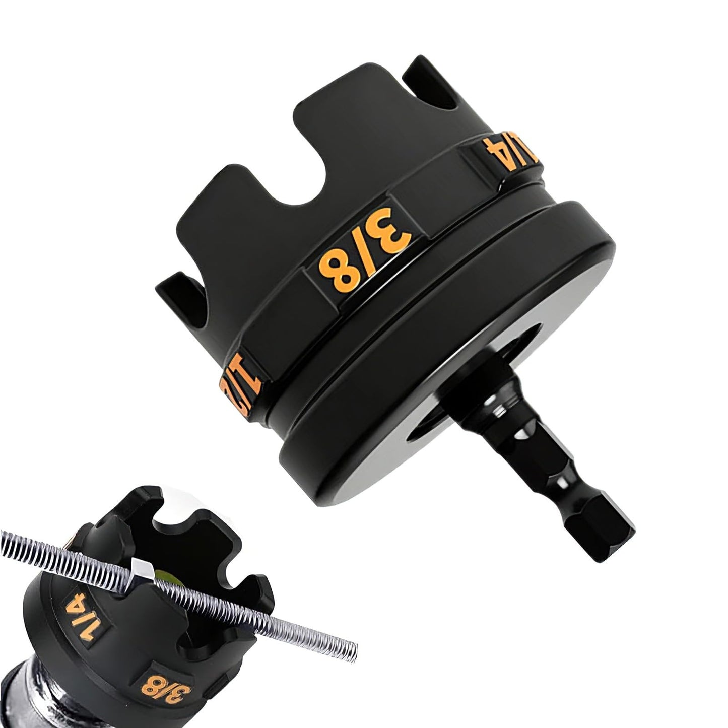 Aluminum Alloy Nut Zipper Drill Attachment