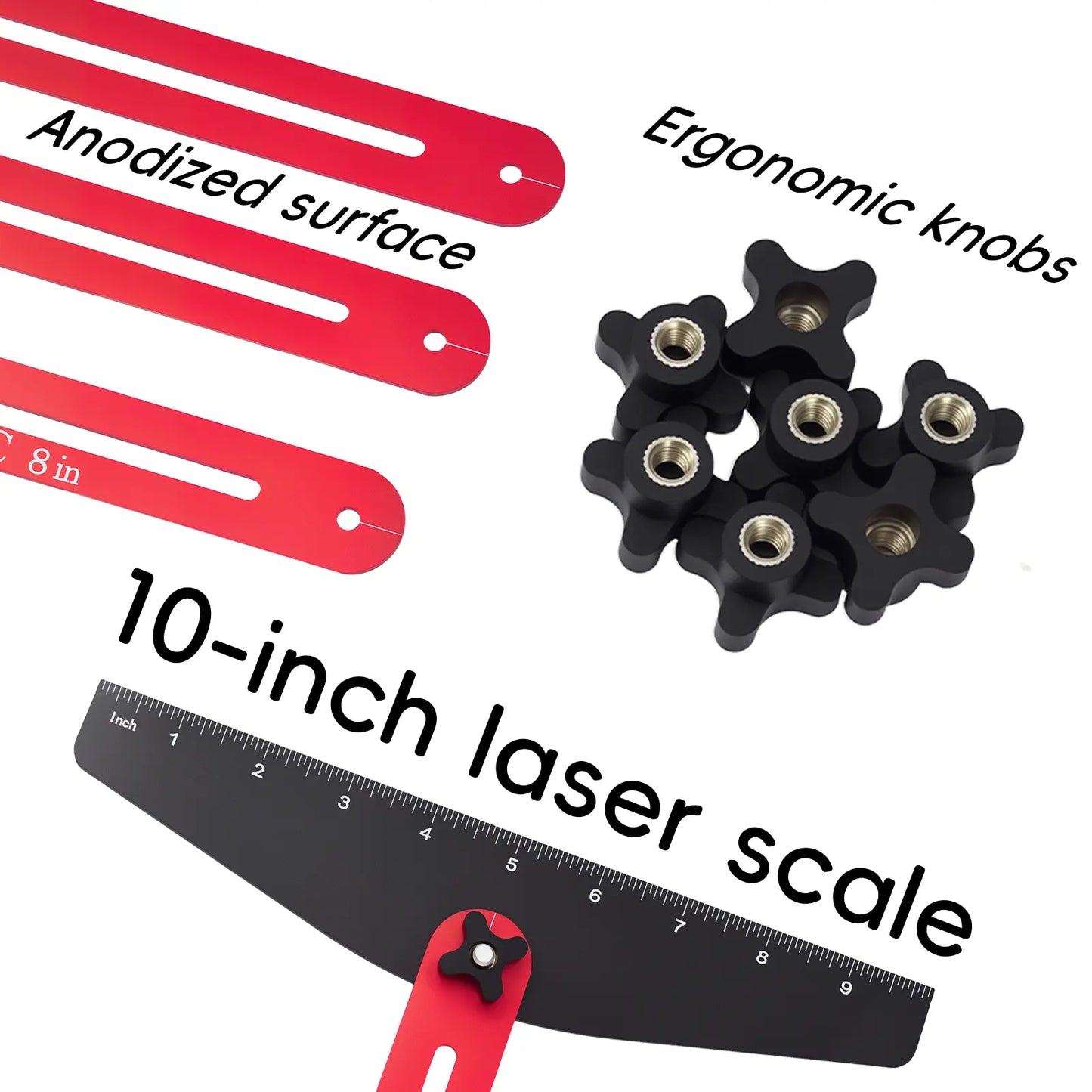 Adjustable Stair Tread Template Tool