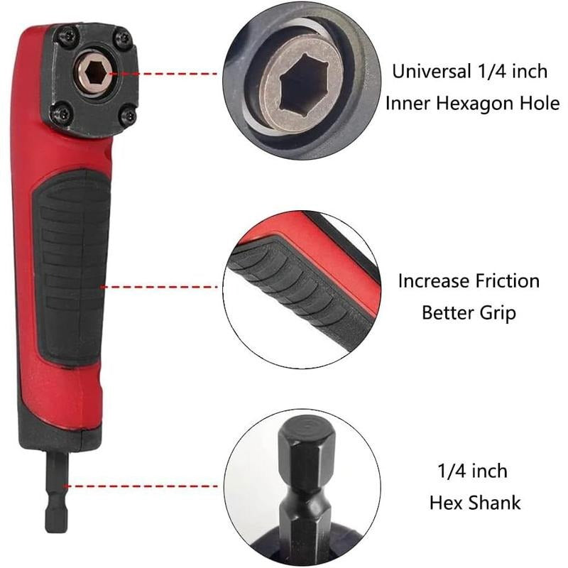 Right Angle Drill Attachment 90 Degree Corner Device
