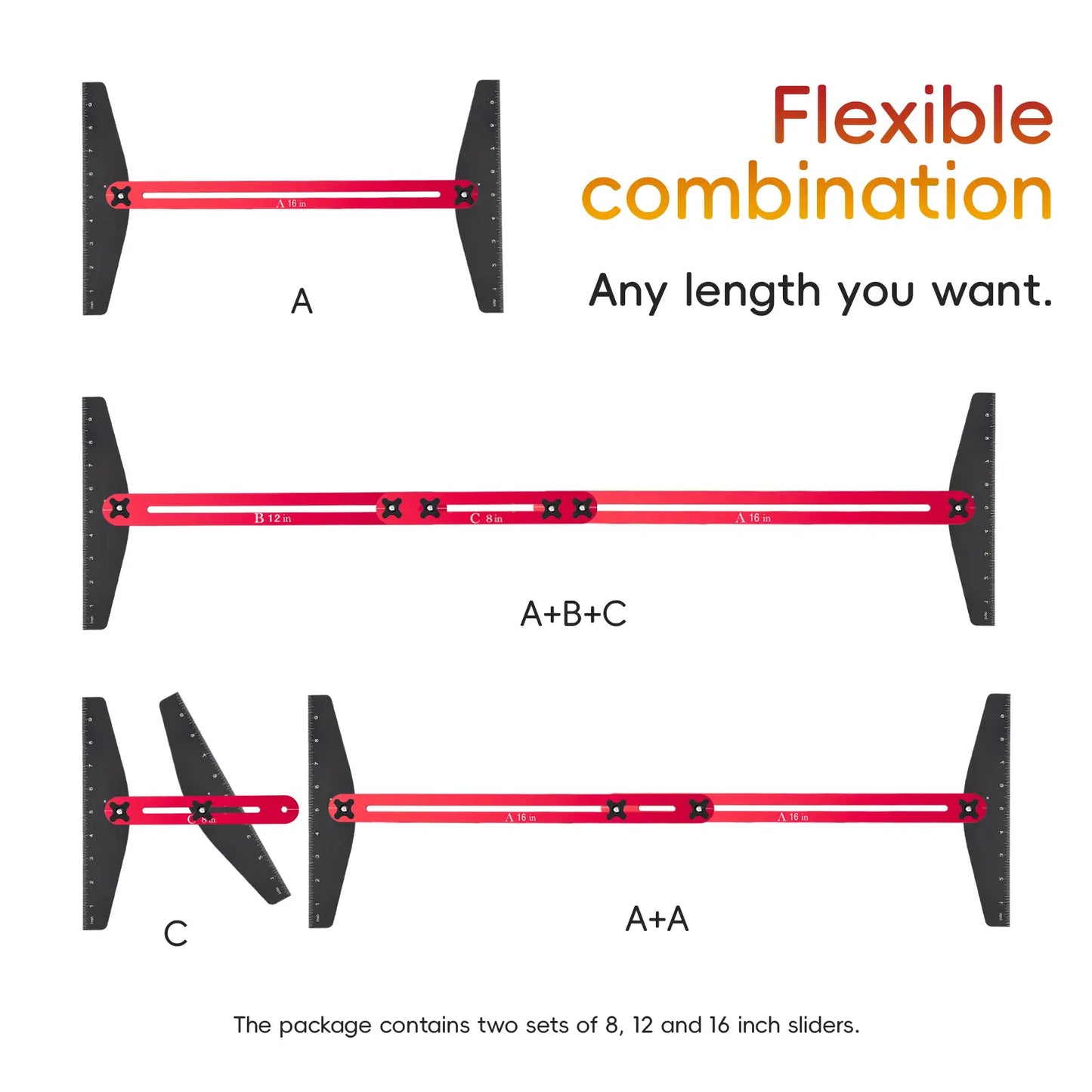 Adjustable Stair Tread Template Tool