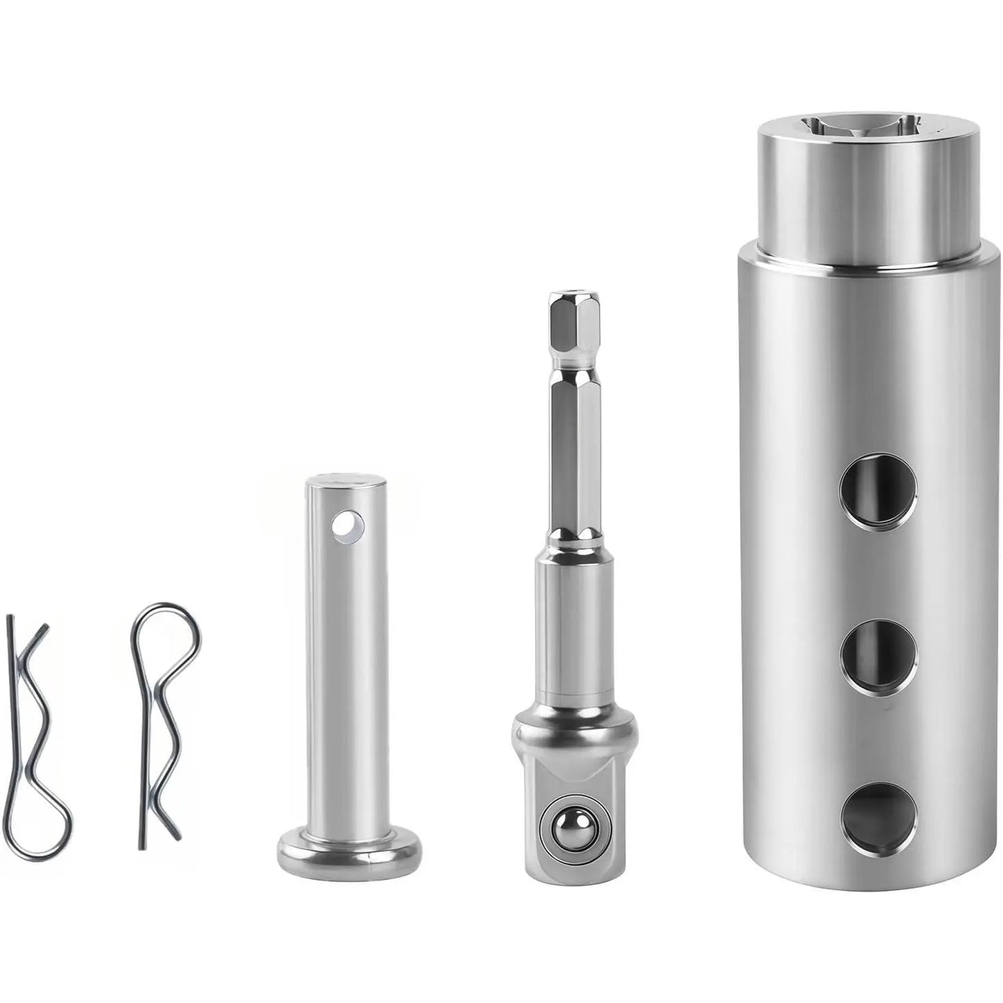 Heavy-Duty Trailer Jack Drill Adapter