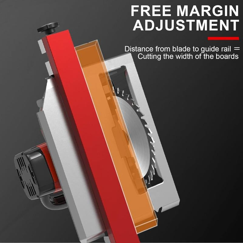 Portable Woodworking Miter Gauge Base Plate