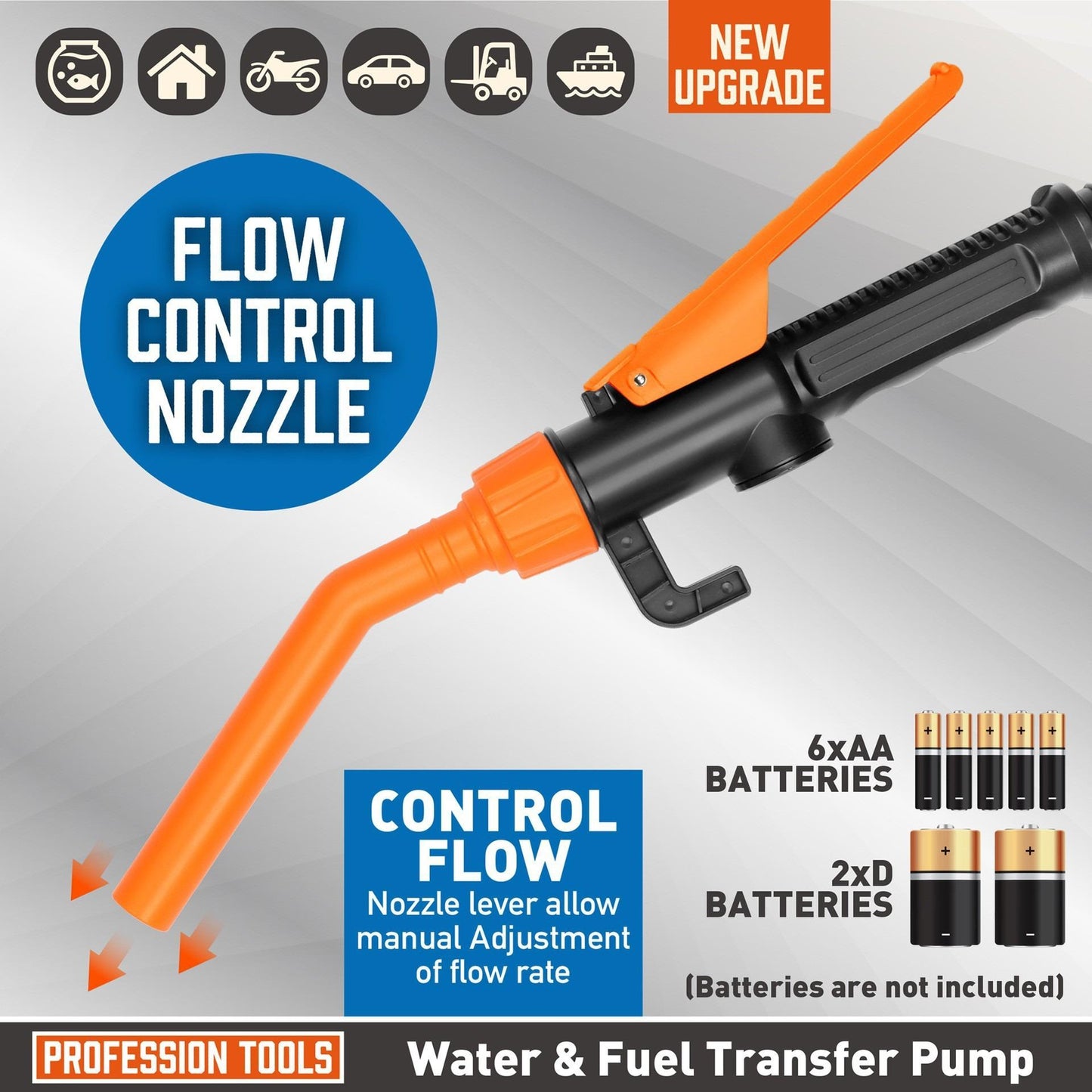 Portable Fuel Transfer Pump