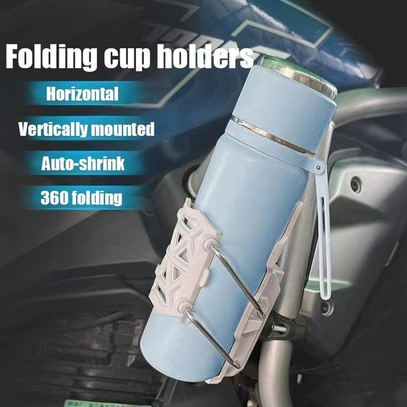 Self Adjusting Cup Holder for Motorcycle